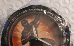 GI Joe Black Snake Eyes Stainless Steel Wrist Watch – NEW