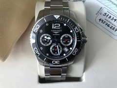 Longines HydroConquest Men’s Black Watch – L3.883.4.56.6