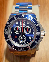 Longines HydroConquest Chronograph Blue Dial Men’s Watch New tags