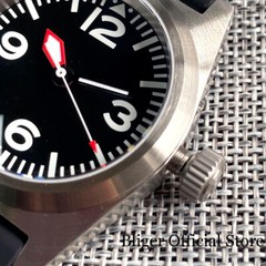 200M Waterproof AR sapphire Glass NH35A Mens Diver Watch Luminous Aviator Dial
