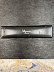 L. U. Chopard & Cie 18k Gold Square STUNNING RARE Tapestry Dial Watch