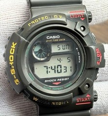 CASIO G-SHOCK Frogman DW-6300 Diver Watch Black Yellow Red