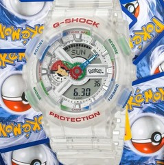 CASIO G-SHOCK x Pokémon GA110PKM-7A Watch PREORDER USA SHIPS ASAP