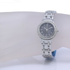 HERMES Clipper Classic CP1.210.230/4969 Used Women’s Watch, Polished/Battery