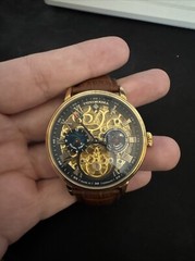 Theorema GM-111 Gold Plated Stainless Steel Automatic Watch