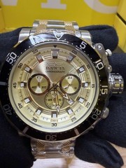 Invicta Coalition Forces Night Hawk – Model 49224 | Two-Tone Gold/Steel with Gol