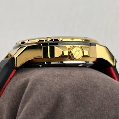Bulova Marine Star Automatic 45mm Black Dial Rubber Strap Men’s Watch 98A272