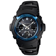 Casio G-SHOCK AWG-M100BC-2AJF Blue Combi Bracelet Solar Radio Watch