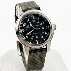 Bulova Hack Men’s Automatic Watch VWI Special Edition Nylon Strap 38 mm 96A259