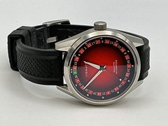 Monaco Roulette Automatic 9800 Watch with Unique Roulette Dial