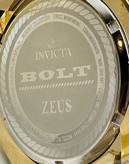Invicta Reserve Bolt Zeus 53mm Gold 1.81 Ct Diamond MOP Dial Men’s Watch (39382)