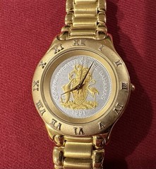 Vintage CoinWatch Common Wealth Of The Bahamas Men’s Quartz Coin Watch