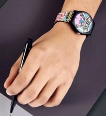 Rare Swatch x Moma Collection Limited the city Watch Japanese artist Moonswatch