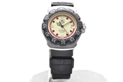 [NEAR MINT]TAG HEUER Formula1 Professional 371.513 Cream quartz 35mm Men’s Watch