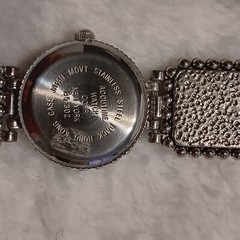 Mayfair Women’s Watch With Crystals/ Stones – Needs Battery