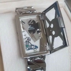 Rare Vivienne Westwood MAN VW-3055 Skull Playing Cards Quartz Watch w/Box