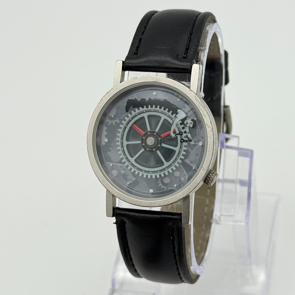 Charlie Chaplin TEMPUS FUGIT Modern Times Unisex Analog 33mm Watch, Black Band
