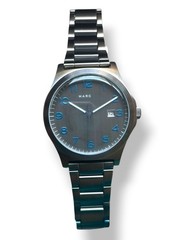 Marc By Marc Jacobs MBM5044 Gunmetal Blue Dial Men’s Watch Stainless Steel