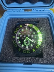 48985 Invicta Sea Hunter Men’s Watch 52mm Black W/ Blue Dive Impact Case