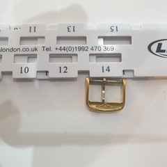 Longines gold plated watch buckle 14mm buckle