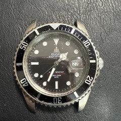 Elgin Titanium Solar Diver Watch 2000s Used