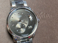 Glashutte PanoMaticLunar Silver Moon Phase Men’s Watch 1-90-02-43-32-62