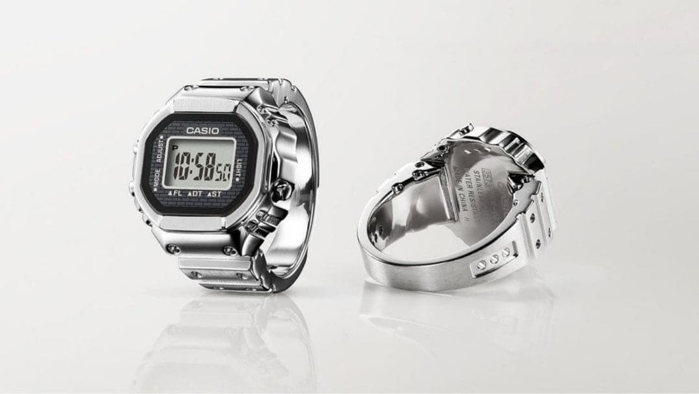 Brand New CASIO CRW 001 1JR Ring Watch