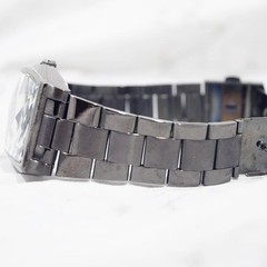 Orient Three Star Star Cut Automatic Black Watch Japan Rare 0715633