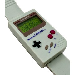 Nintendo Game Boy Wristwatch Paladone Retro Digital Watch Grey 2018 New Battery