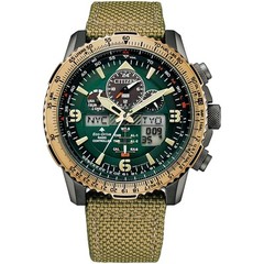 Unused CITIZEN Promaster Sky JY8074-11X Green Solar Radio Men’s Watch in Box