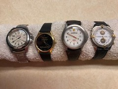 4 Vintage Mens Wrictwatches – Used