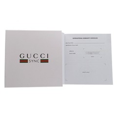 GUCCI YA137101 137.1 sink WATCH black SS/rubber/resin QZ