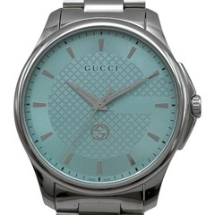 [B1Y] Gucci G-Timeless 126.3 Mint Light Blue Dial Quartz Watch [f3p]