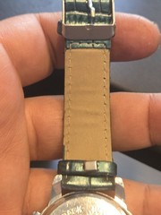 Geneva Green Dial Watch Women Chrono Style VGUC C208