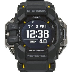 CASIO G-SHOCK GPR-H1000-1JR 20.3mm Used Watch Solar GPS Men Analog Display