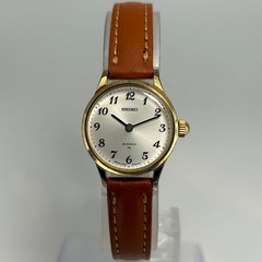 Overhauled 1975 SEIKO 2220-0020 Hand-Winding Gold Filled Vintage Watch 22mm