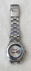 Fossil Big Tic Watch Silver Ole Miss Men University of Mississippi, Works Great