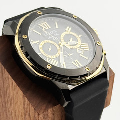 Bulova 98B278 Marine Star Men Watch Black Dial Six-Hand Sports Chronograph