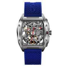 CIGA Design Z Series Automatic Skeletonized Silicone Steel Blue Men’s Watch