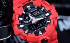 Casio G-Shock GA-700-4A Red Analog Digital Sport Watch 200M
