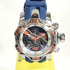 INVICTA 33070 NFL 52mm Venom Gen III Swiss Quartz Chrono Strap Watch – Broncos