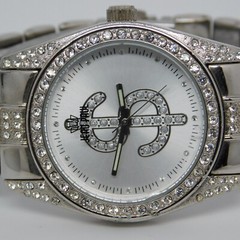 JEAN PAUL Mineral Glass Crystal Quartz Men’s Watch Sz. 7 3/4″ New Battery