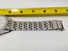 Mark Naimer Quartz Watch Chronograph Style Dial Stainless Band Repair