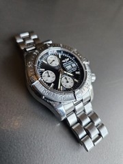 Breitling Superocean Chronograph on Bracelet; A13340; Needs Servicing; Estate!