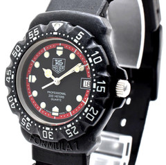 TAG Heuer Formula 1 383.513/1 Quartz Men’s Watch Black Dial Diver 200m 35mm