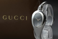 Gucci 103 Women’s Watch Horsebit Black Dial Bangle Quartz [Near MINT w/ Case]