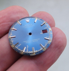 Rolex 100% Genuine Blue sigma Rare lightening marks 36m non q set 1601/1603 dial