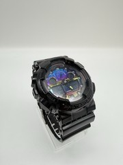 Casio G-Shock GA-100RGB-1A Virtual Rainbow Watch Store Demo w/ Tin