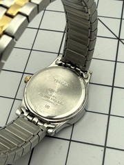 Timex T2M828 Essex Avenue 25mm Quartz MOP Indiglo Two-Tone Expansion Date