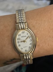 Vintage ACOLA Ladies mixed metal Quartz Wrist Watch